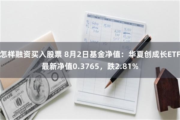 怎样融资买入股票 8月2日基金净值：华夏创成长ETF最新净值0.3765，跌2.81%