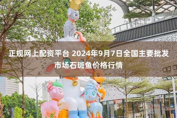 正规网上配资平台 2024年9月7日全国主要批发市场石斑鱼价格行情