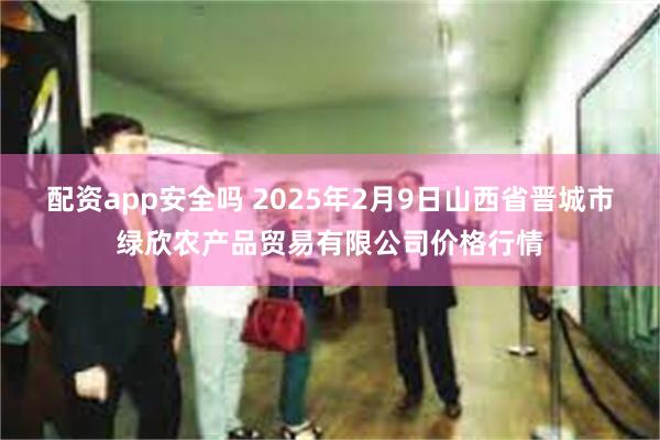 配资app安全吗 2025年2月9日山西省晋城市绿欣农产品贸易有限公司价格行情